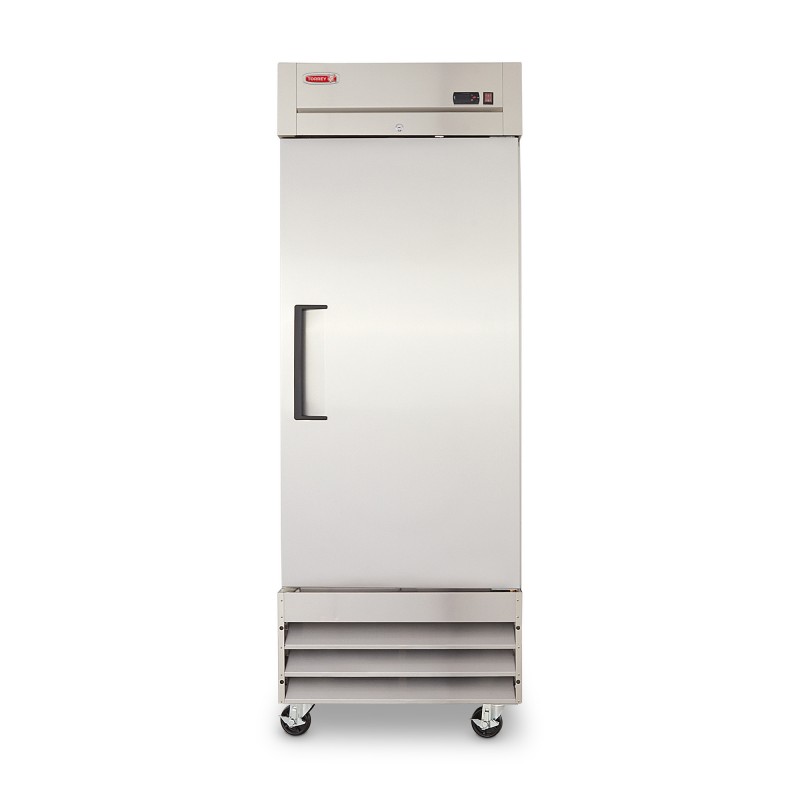 REFRIGERADOR VERTICAL PUERTA SîLIDA 23 PIES ACERO INOXIDABLE  RVSA-23UI