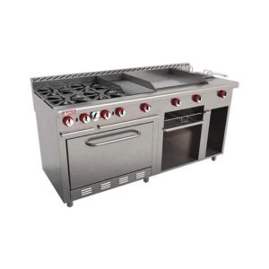 ESTUFAS MULTIPLES AQUILES (a gas) - EM-H-MIX